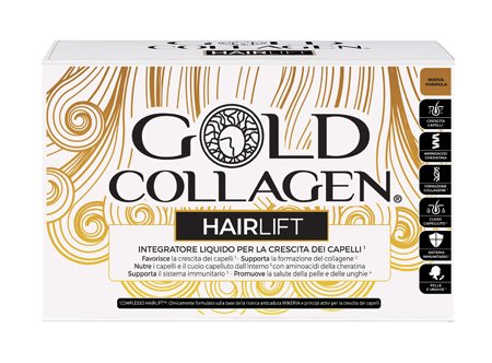 GOLD COLLAGEN HAIRLIFT 10 FLACONI
