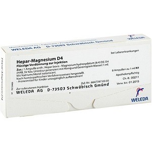 HEPAR MAGNESIUM D4 8F 1ML