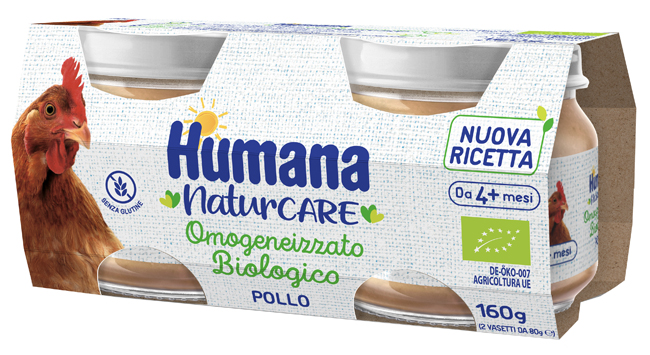 HUMANA OMOG POLLO BIO 2 PEZZI