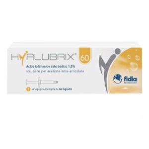 HYALUBRIX 60 SIRINGA 60MG 4ML
