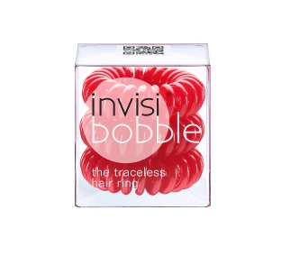 INVISIBOBBLE ROSSO ELASTICO CAPELLI 3PZ
