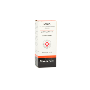 IODIO SOLUZIONE CUTANEA ALCOLICA I 25 ml