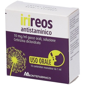IRIREOS ANTISTAMINICO GOCCE 10 FLACONI