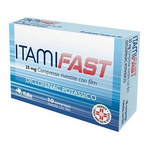 ITAMIFAST 10 COMPRESSE RIVESTITE 25 mg