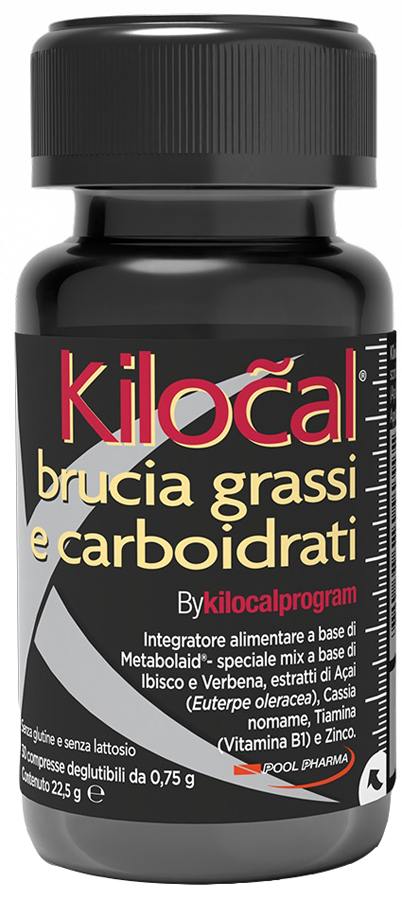 KILOCAL BRUCIA GRASSI CARBO 30 COMPRESSE