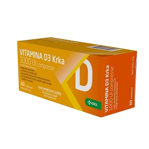 KRKA VITAMINA D3 1000 UI 60 COMPRESSE