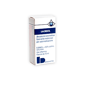 LACRISOL COLLIRIO FLACONE 10 ml 50 + 4,5 mg