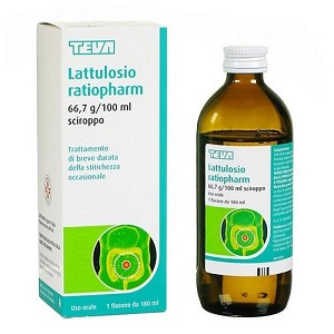 LATTULOSIO RATIOPHARM SCIROPPO 180 ml 66,7%