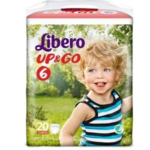 LIBERO UP&GO PANNOLINI 6 20 PEZZI