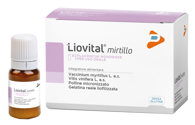LIOVITAL MIRTILLO 8 FLACONI