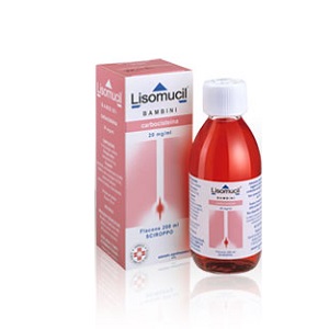 LISOMUCIL BAMBINO Sciroppo 200 ml 100 mg - 5 mg