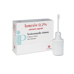 LOMEXIN SOLUZIONE VAGINALE 5 FLACONI 150 ml 0,2%