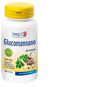 LONGLIFE GLUCOMANNANO 100 CAPSULE