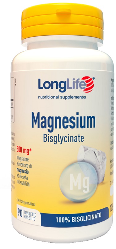LONGLIFE MAGNESIUM BISGLICINATO 90 TAVOLETTE