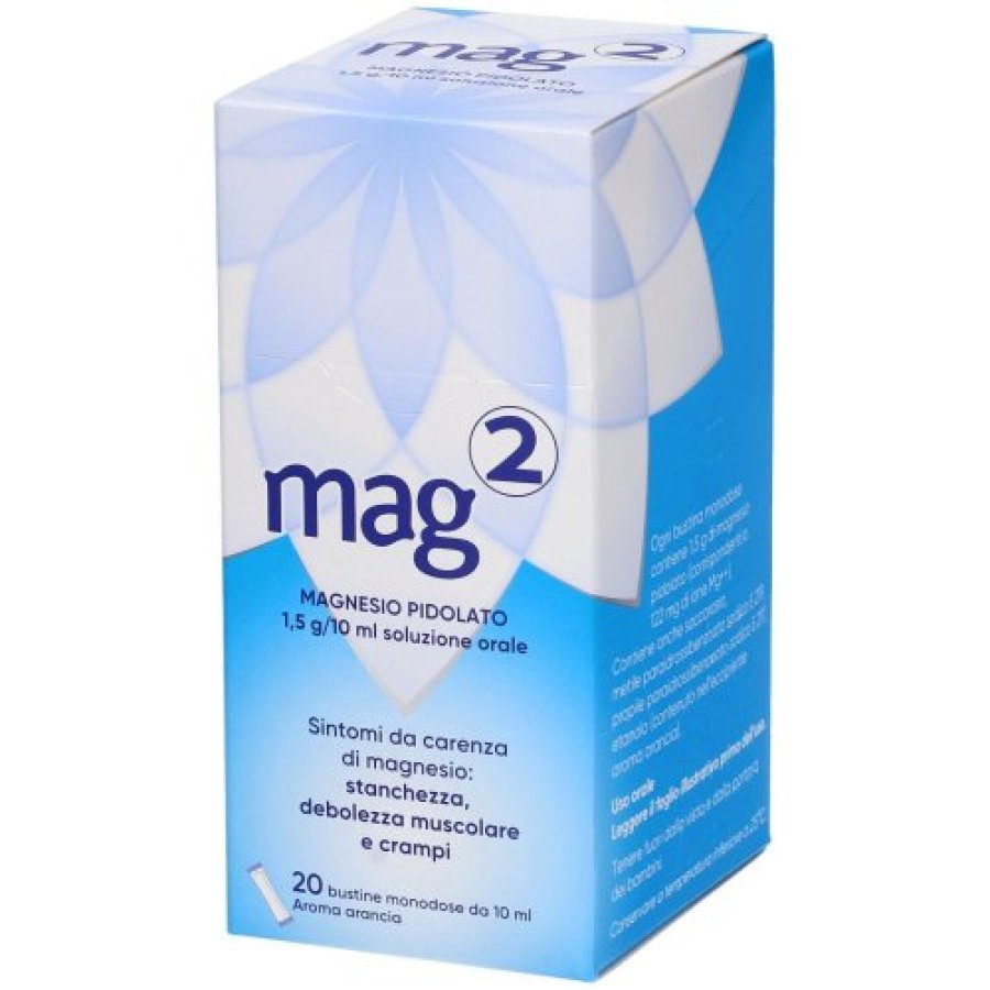 MAG 2 SOLUZIONE ORALE 20 BUSTINE OROSOLUBILI