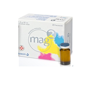 MAG 2 SOLUZIONE ORALE 20 Flaconi 10 ml 1,5 gr