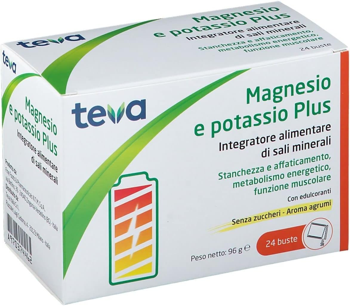 MAGNESIO POTASSIO TEVA 24 BUSTE