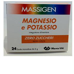 MASSIGEN MAGNESIO POTASSIO Senza Zucchero