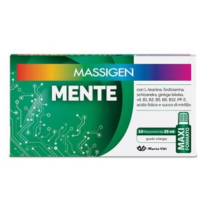 MASSIGEN MENTE 10 FLACONI 25 ML