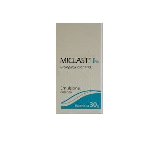 MICLAST EMULSIONE DERMATOLOGICA 30 gr 1%