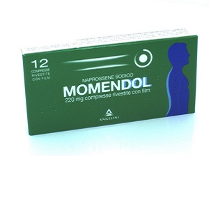 MOMENDOL 12 COMPRESSE RIVESTITE 220 mg