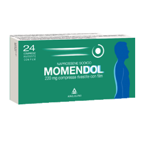MOMENDOL 24 COMPRESSE RIVESTITE 220 mg