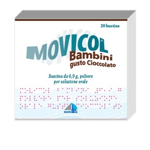 MOVICOL BAMBINI CIOCCOLATO 20 BUSTE 6,9 gr