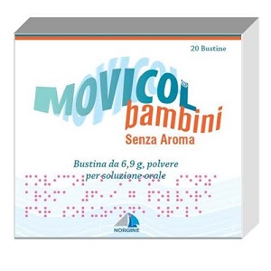 MOVICOL BAMBINI SENZA AROMA 20 BUSTE 6,9 gr
