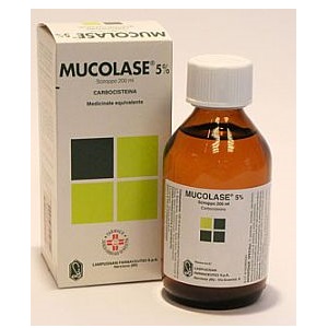 MUCOLASE SCIROPPO 200 ml 5%