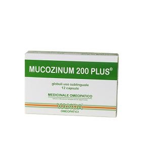 MUCOZINUM 200 PLUS 12 CAPSULE