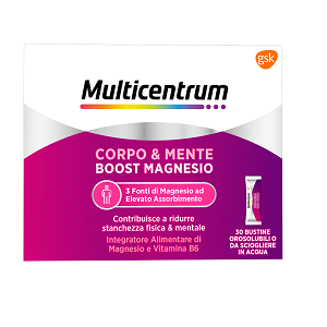 MULTICENTRUM BOOST MAGNESIO 30 BUSTE