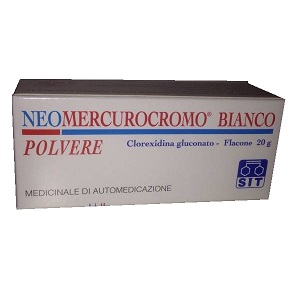 NEOMERCUROCROMO BIANCO POLVERE 20 gr