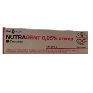 NUTRAGENT CREMA 15 gr  0,05 g - 100 gr