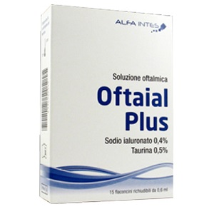 OFTAIAL PLUS SOLUZIONE OFTALMICA 15 MONODOSE