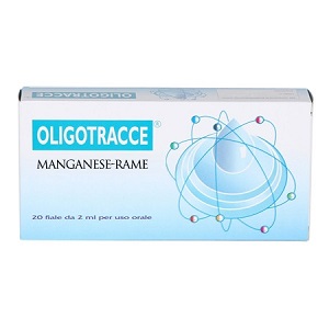OLIGOTRACCE MANGANESE RAME 20 FIALE 2 ML