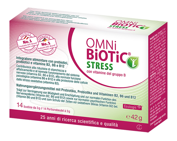 OMNI BIOTIC STRESS VIT B 14 BUSTE