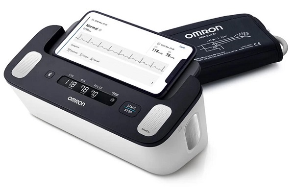 OMRON MISURATORE PRESSIONE ECG COMPLETE
