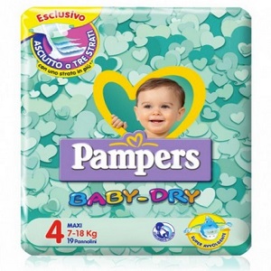 PAMPERS BABY DRY MAXI 7-18KG