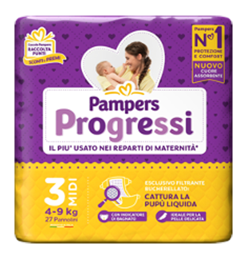 PAMPERS PROG MIDI 27 PEZZI