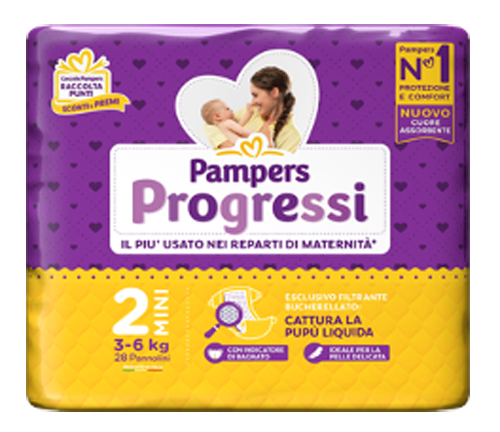 PAMPERS PROG MINI 28 Pezzi