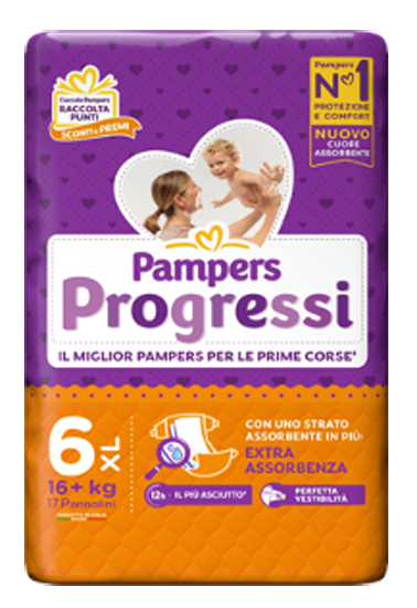 PAMPERS PROG XL 17 PEZZI