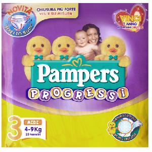 PAMPERS PROGRESSI SENS MIDI
