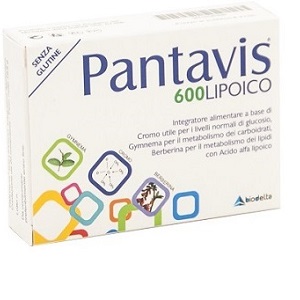 PANTAVIS 600 LIPOICO 20 COMPRESSE