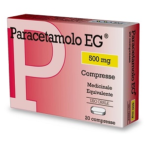 PARACETAMOLO EG 20 COMPRESSE 500 mg