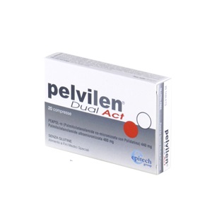 PELVILEN DUAL ACT 20 COMPRESSE