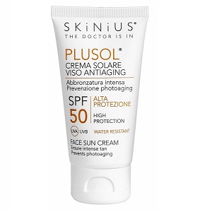 PLUSOL CREMA SOLARE VISO SPF50