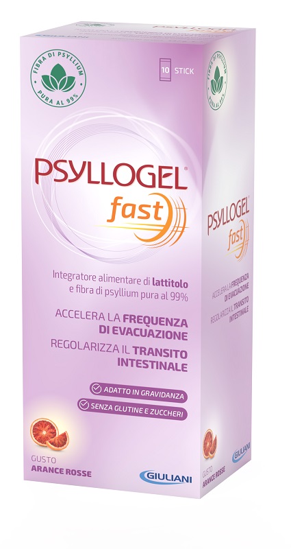 PSYLLOGEL FAST ARANCE ROSSE 10 STICK