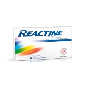 REACTINE 6 COMPRESSEE 5 mg + 120 mg RP