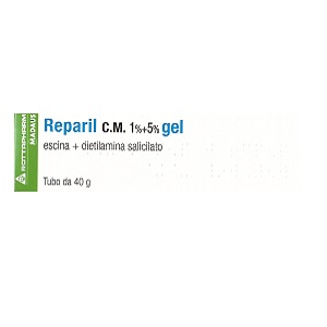 REPARIL GEL CM 40 gr 1% + 5%