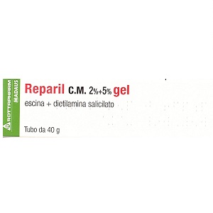 REPARIL GEL CM 40 gr 2% + 5%